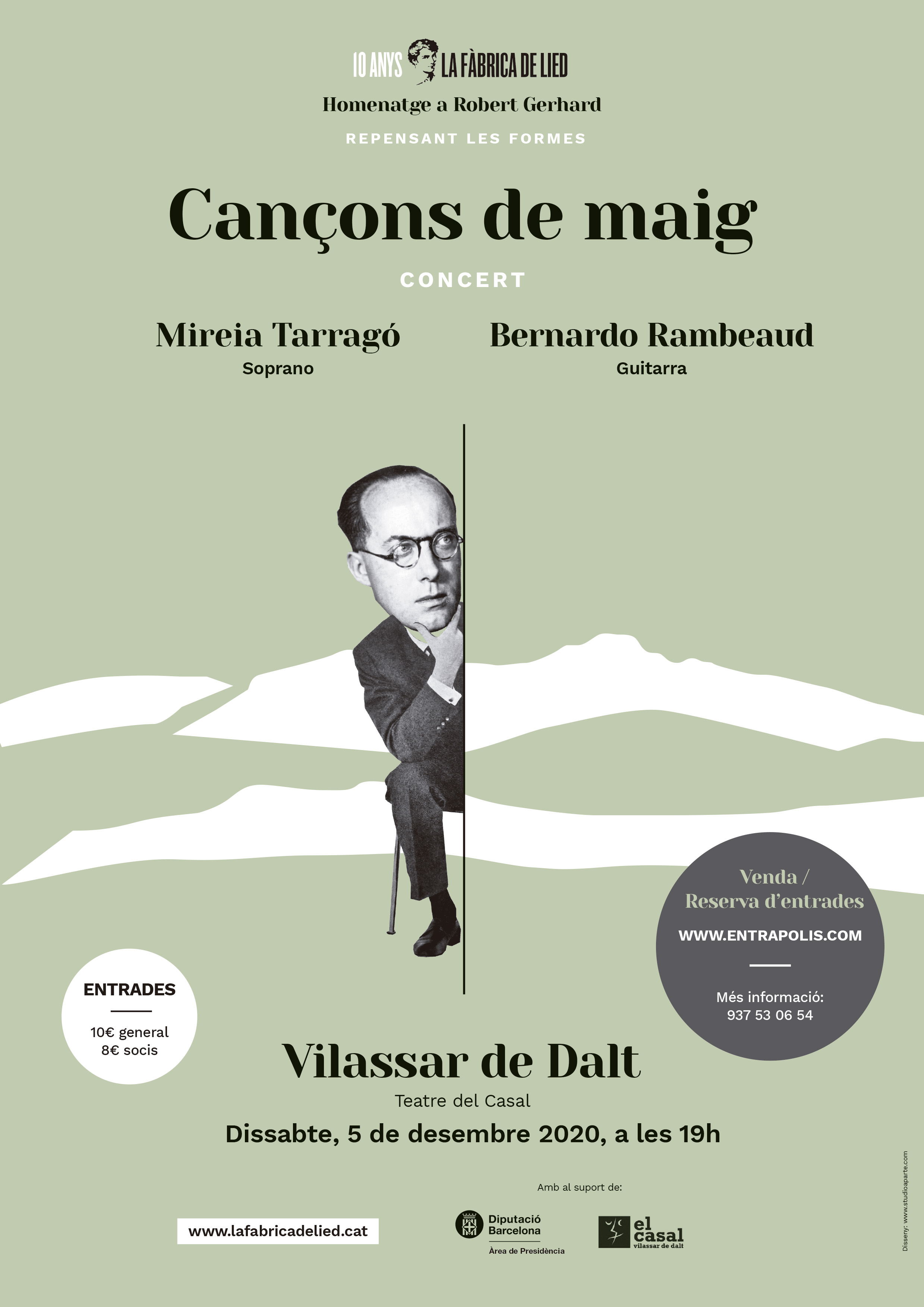 Cançons de maig. Concert homenatge a Robert Gerhard