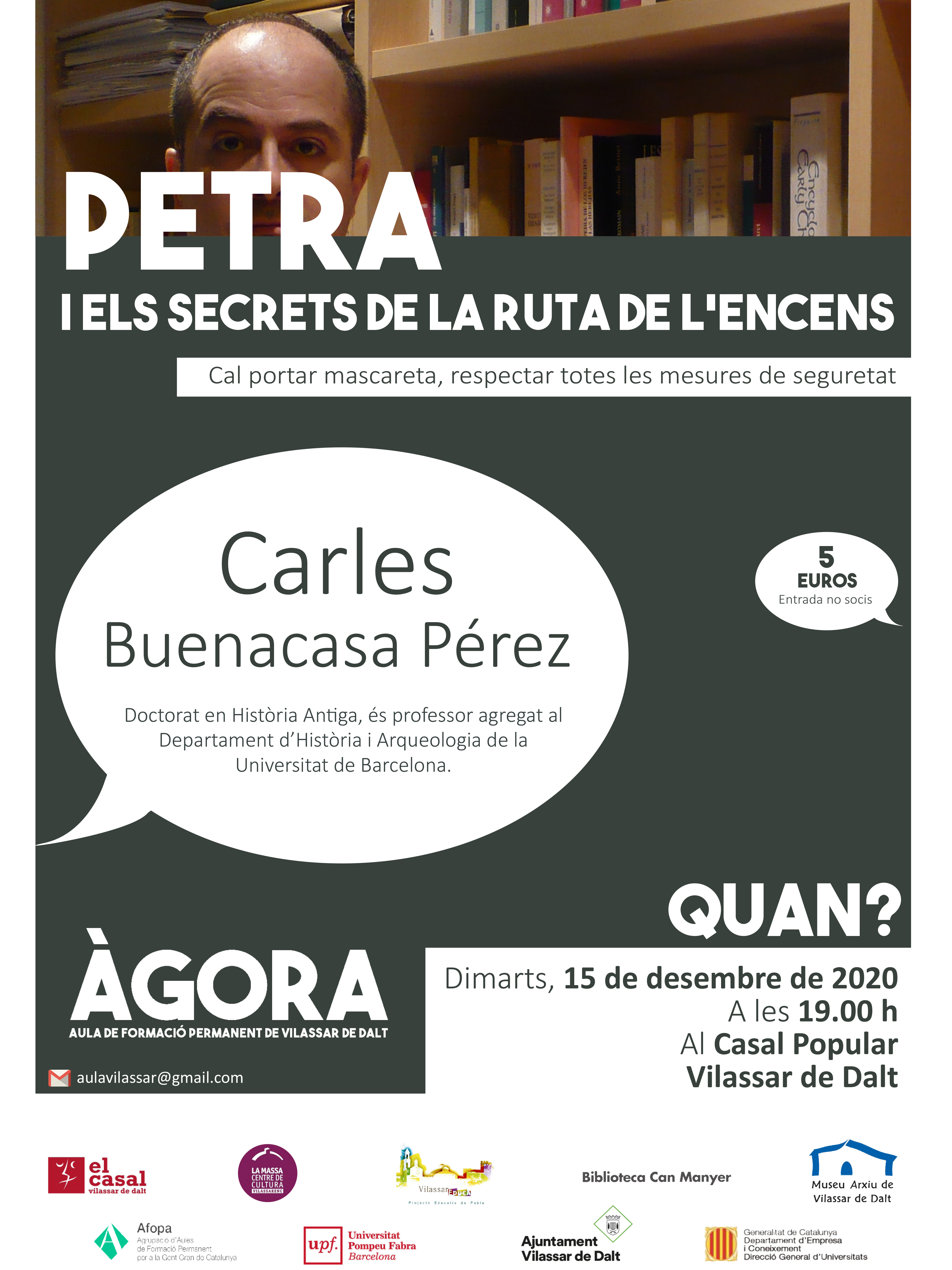 Àgora Vilassar: Petra i els secrets de la Ruta de l'encens