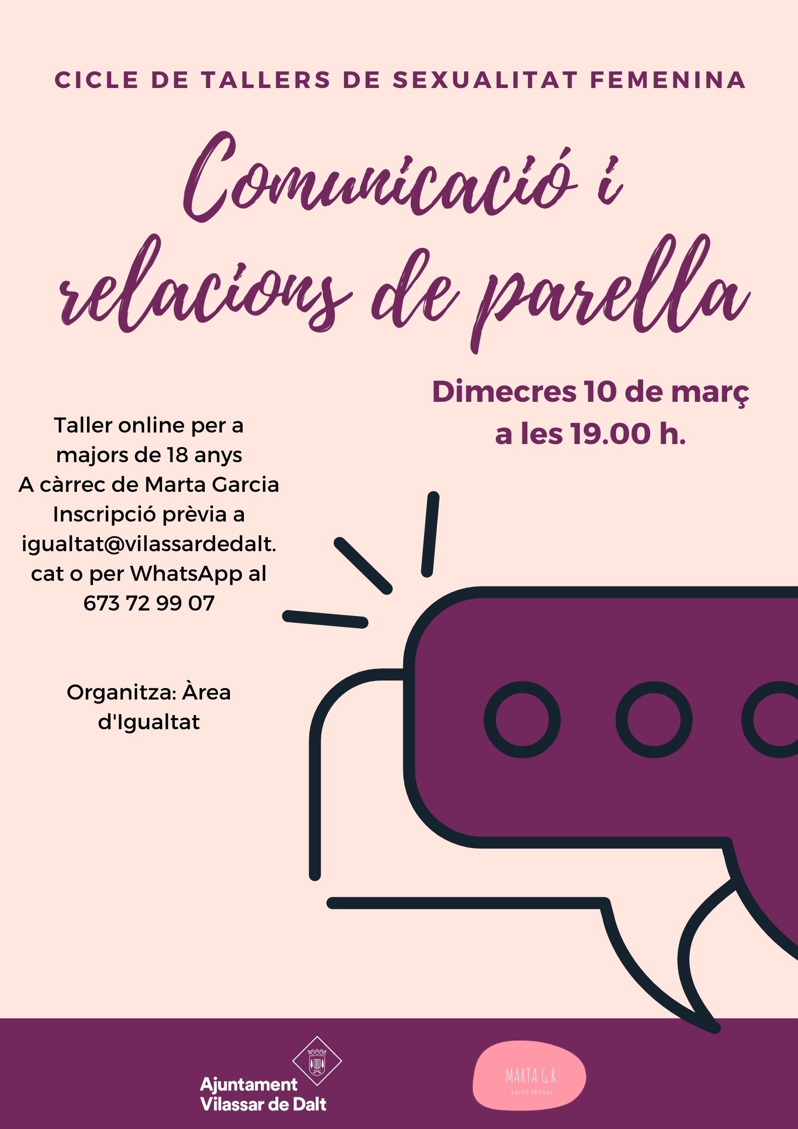 Taller de salut sexual femenina