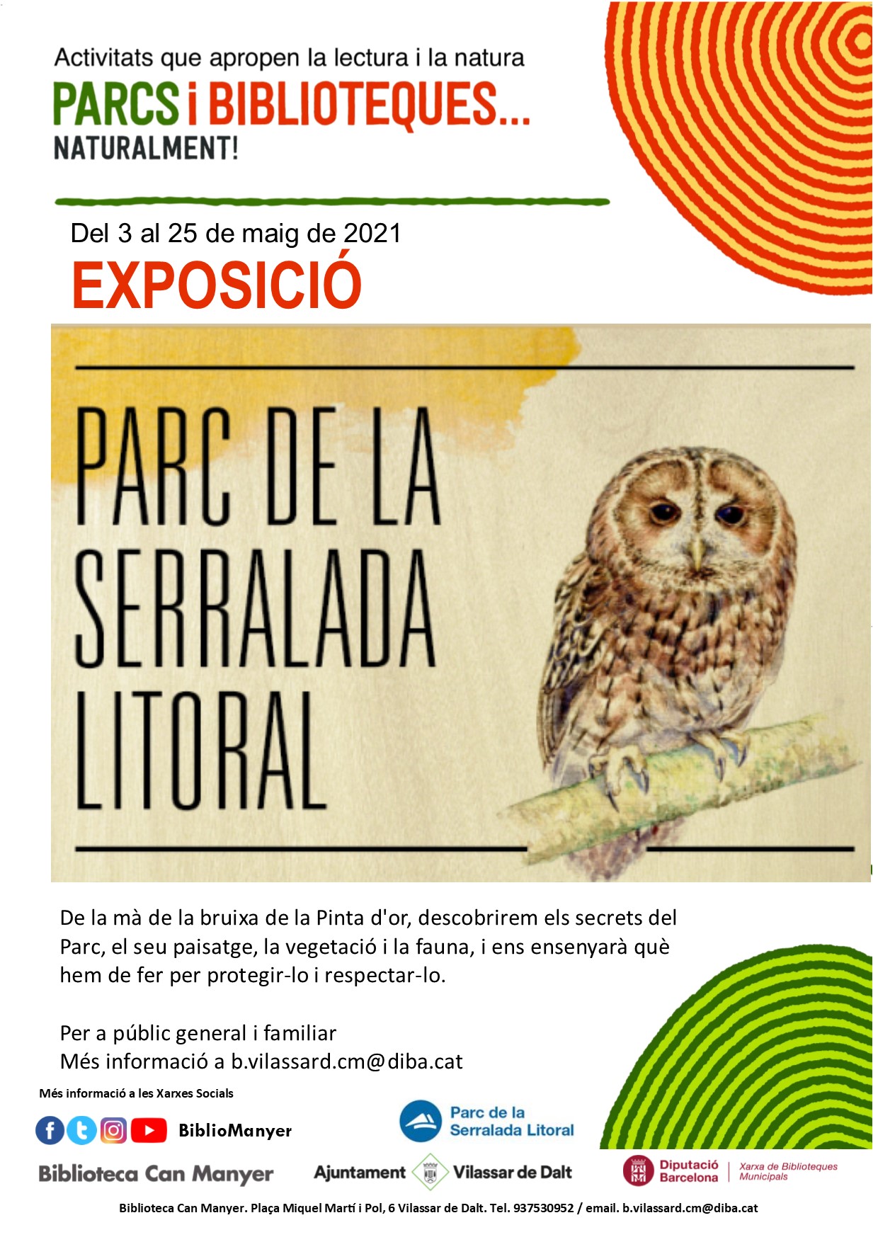 Exposició: Parc de la Serralada Litoral