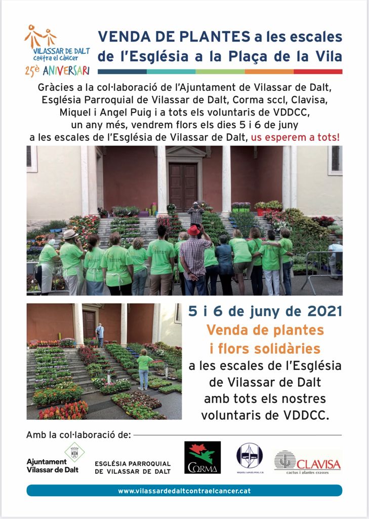 Venda solidària de plantes