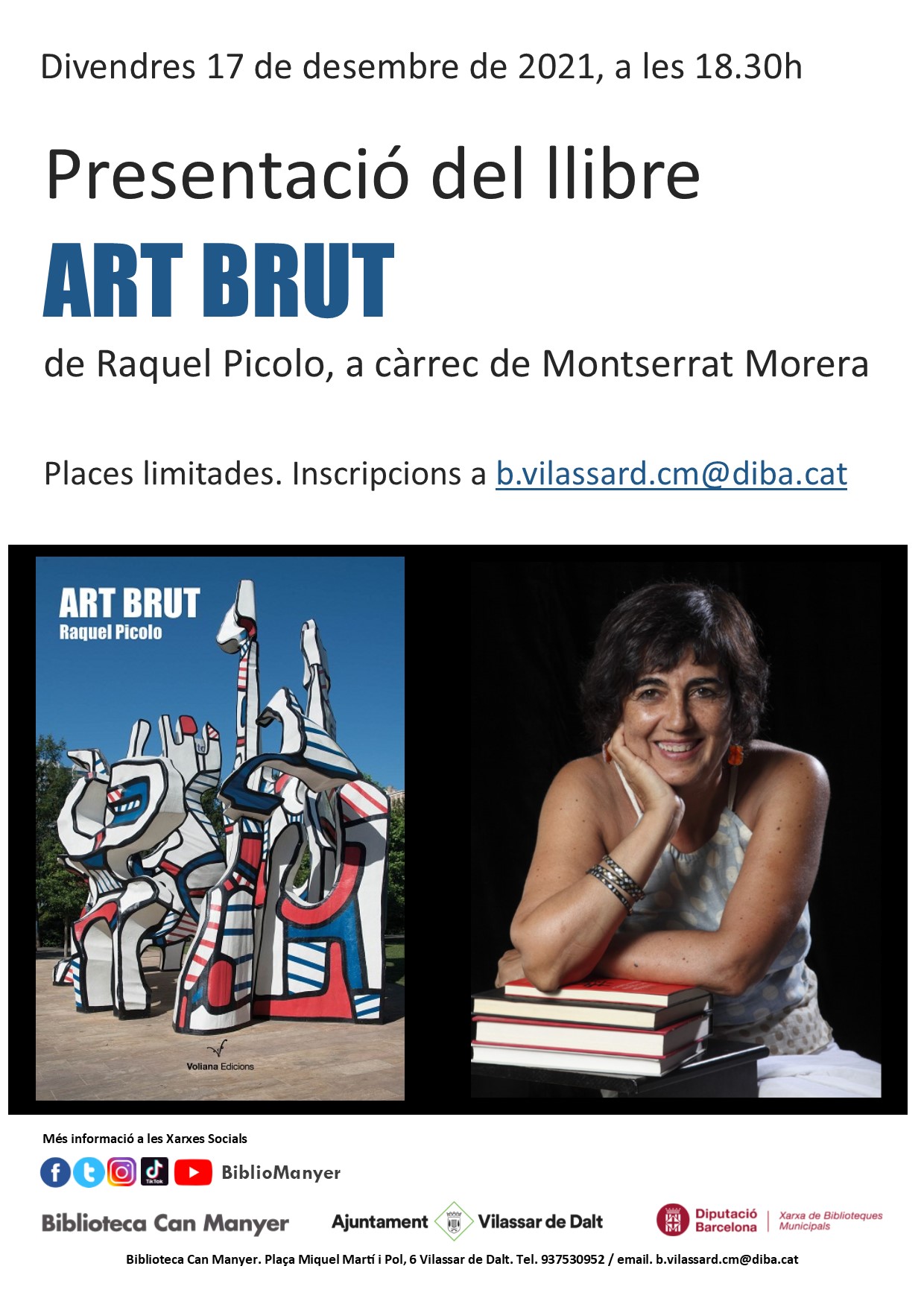 Presentació del llibre 'Art brut' de Raquel Pícolo