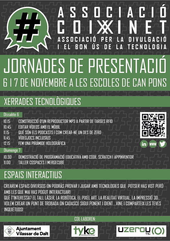 Associació Coixinet. Jornades de presentació
