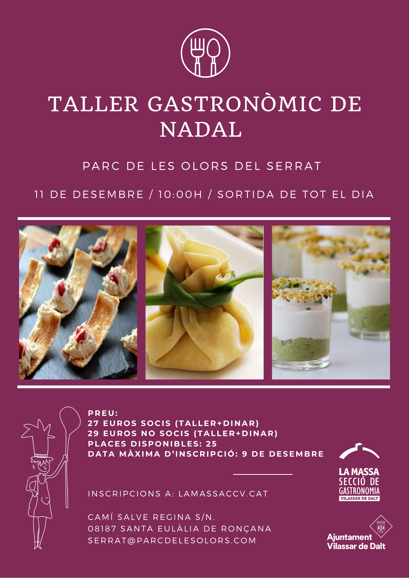 Taller gastronòmic de Nadal