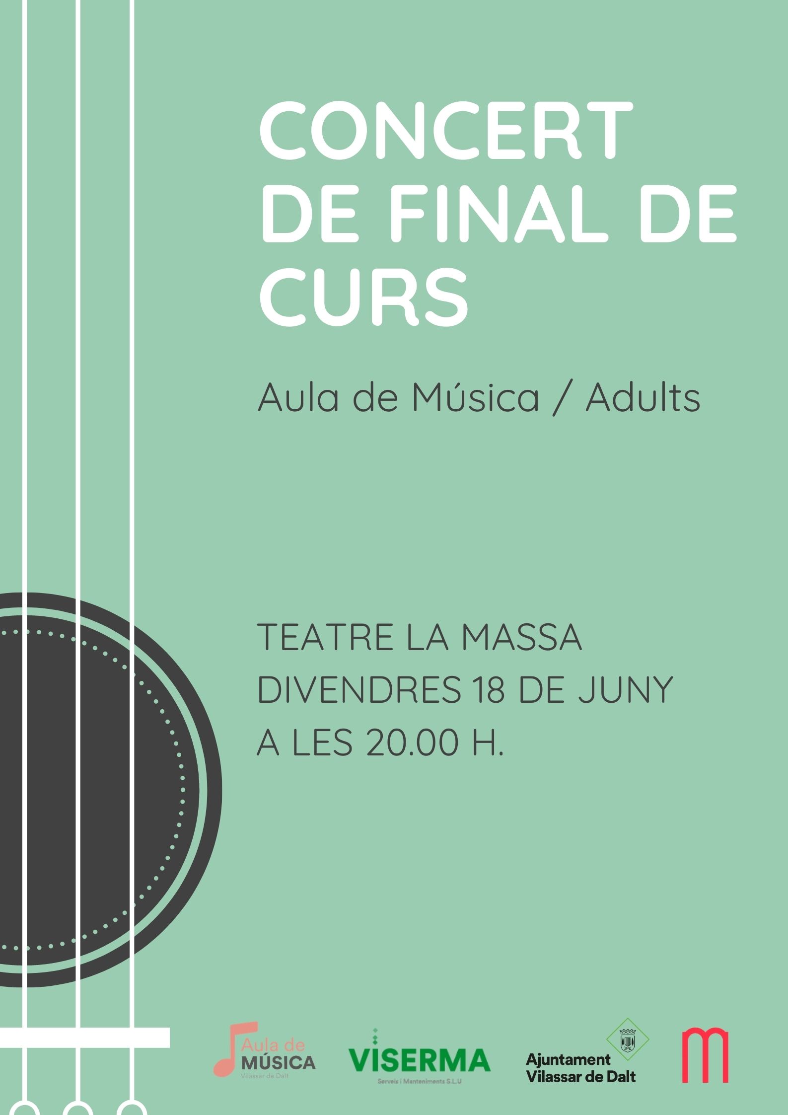 Concert de final de curs de l'Aula de música 