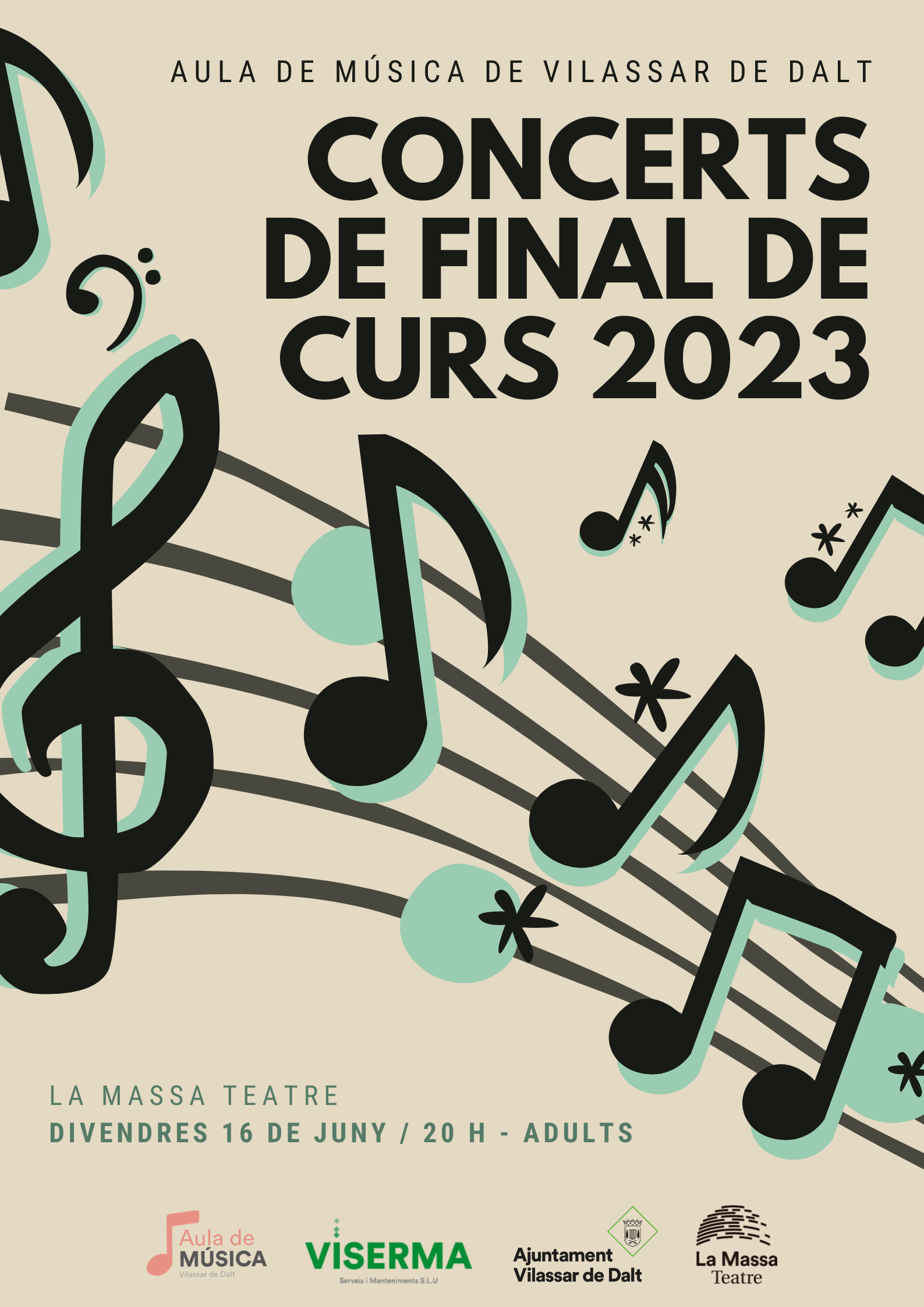 Concert de final de curs de l'Aula de música. Adults