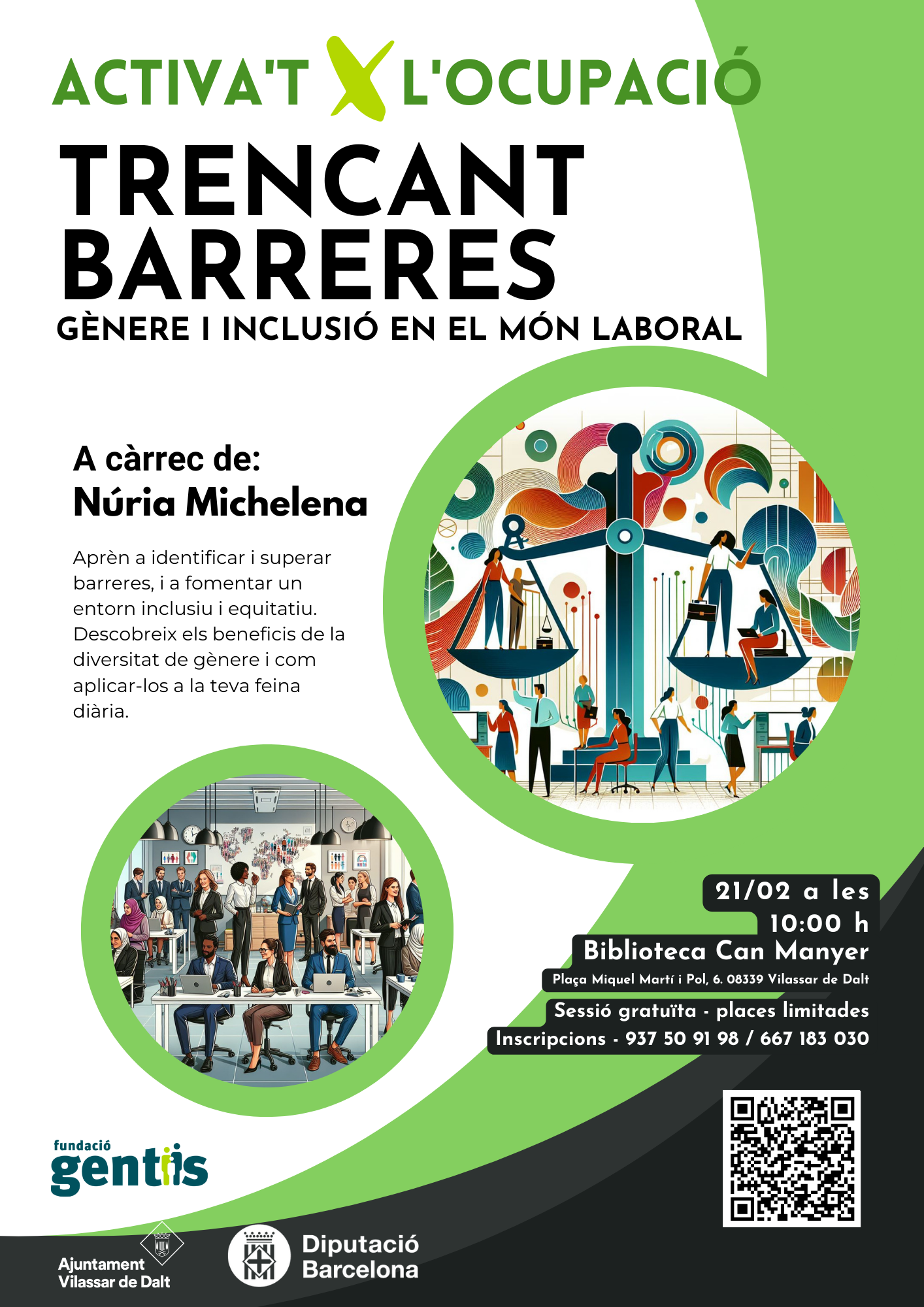 Taller 'Trencant barreres'