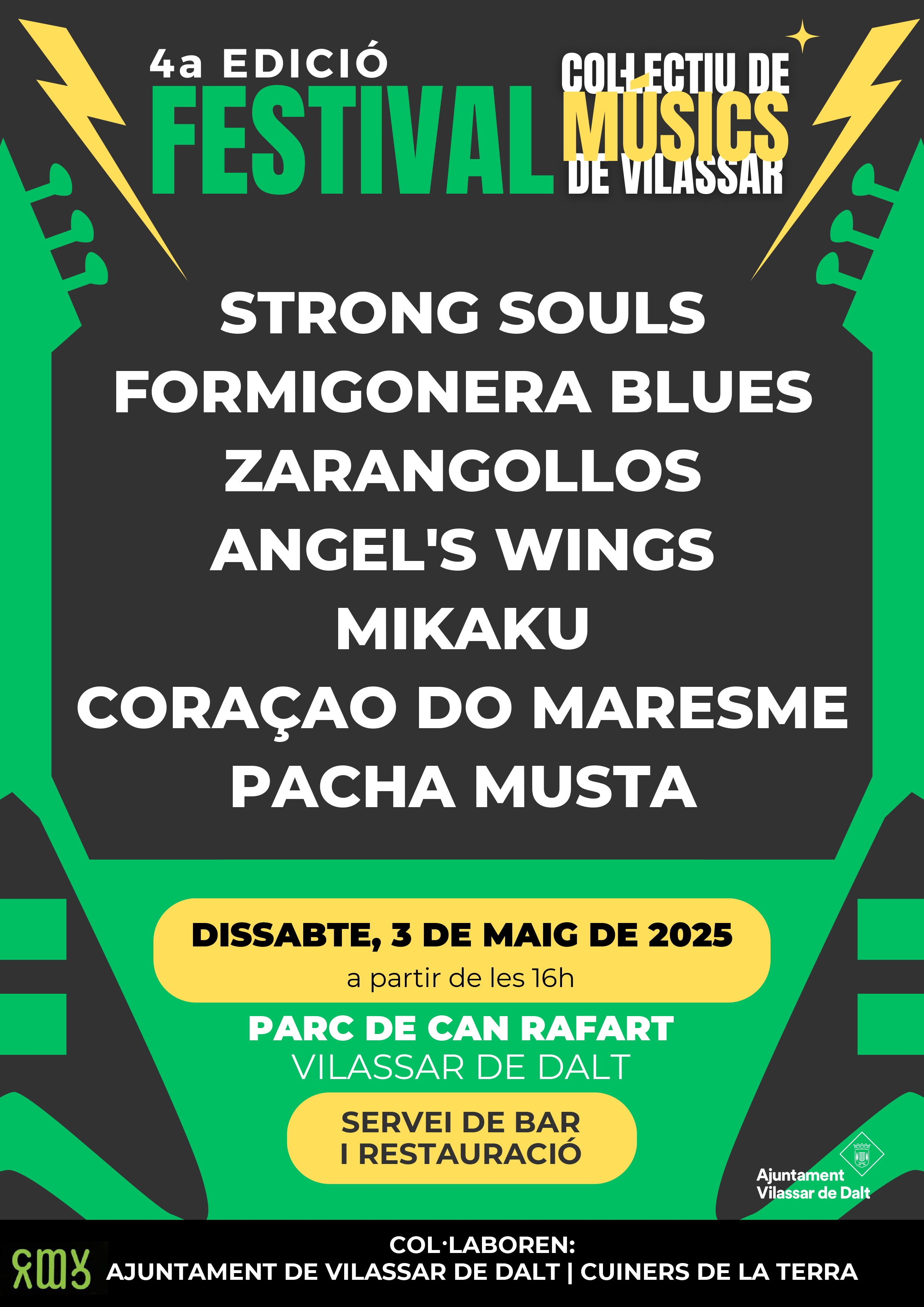 Festival de música dels grups i artistes locals