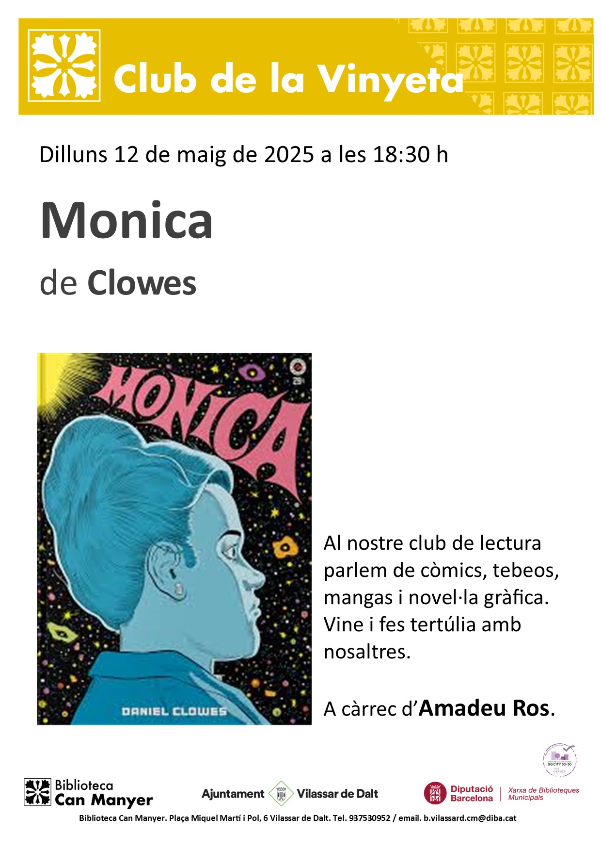 Club de la vinyeta: 'Mònica'