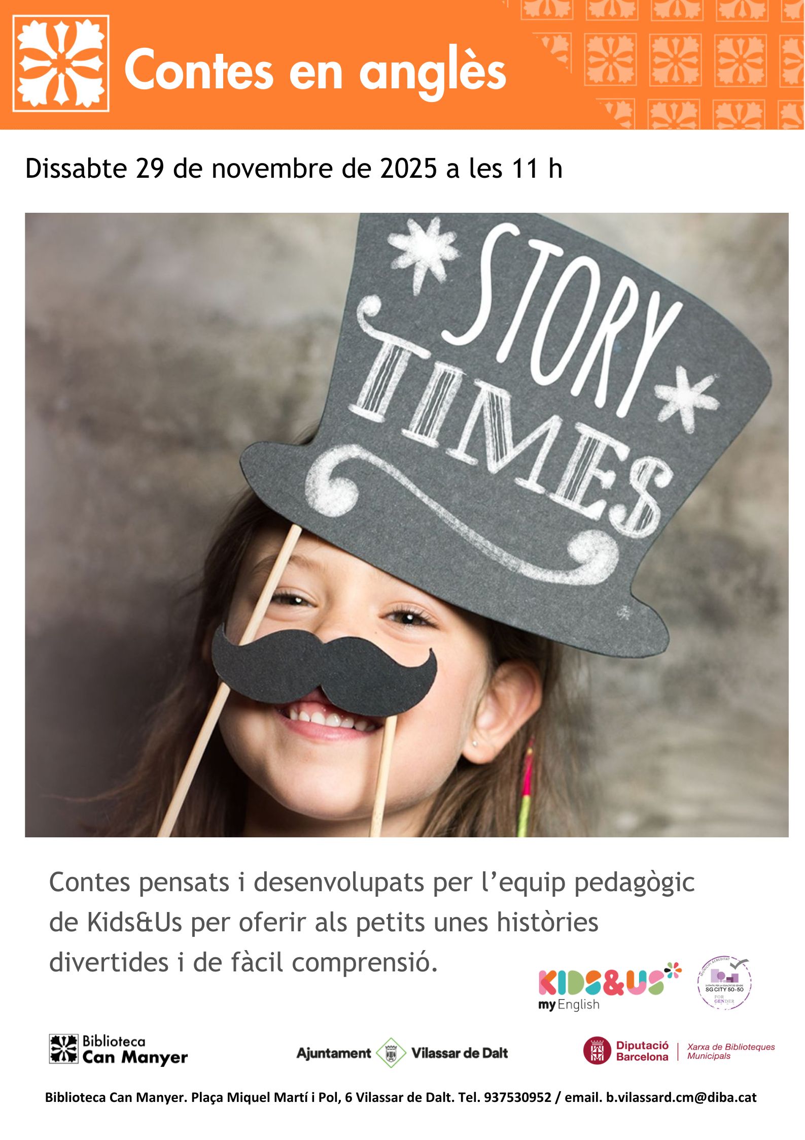Story Times. Contes en anglès