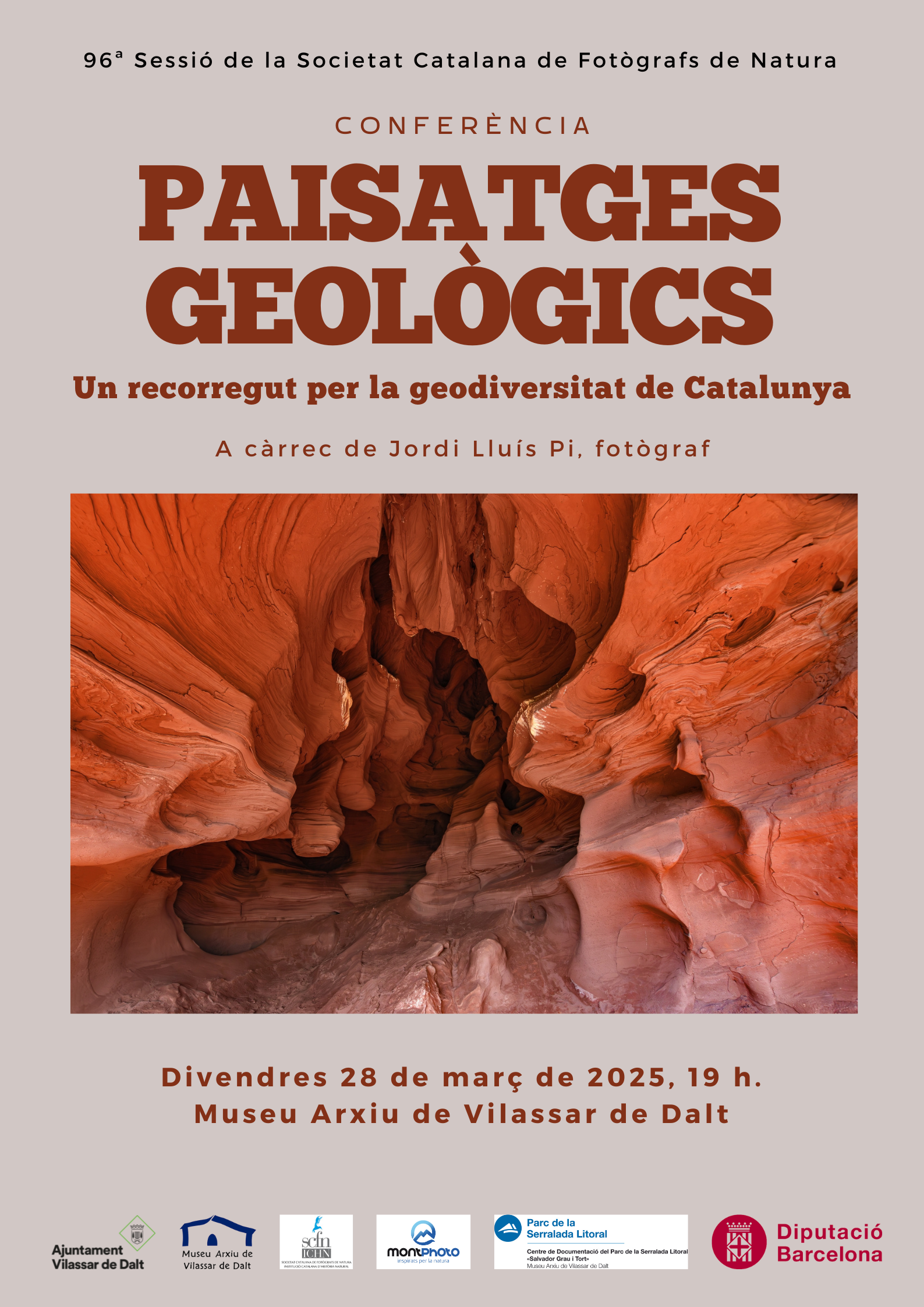 Conferència 'Paisatges geològics'