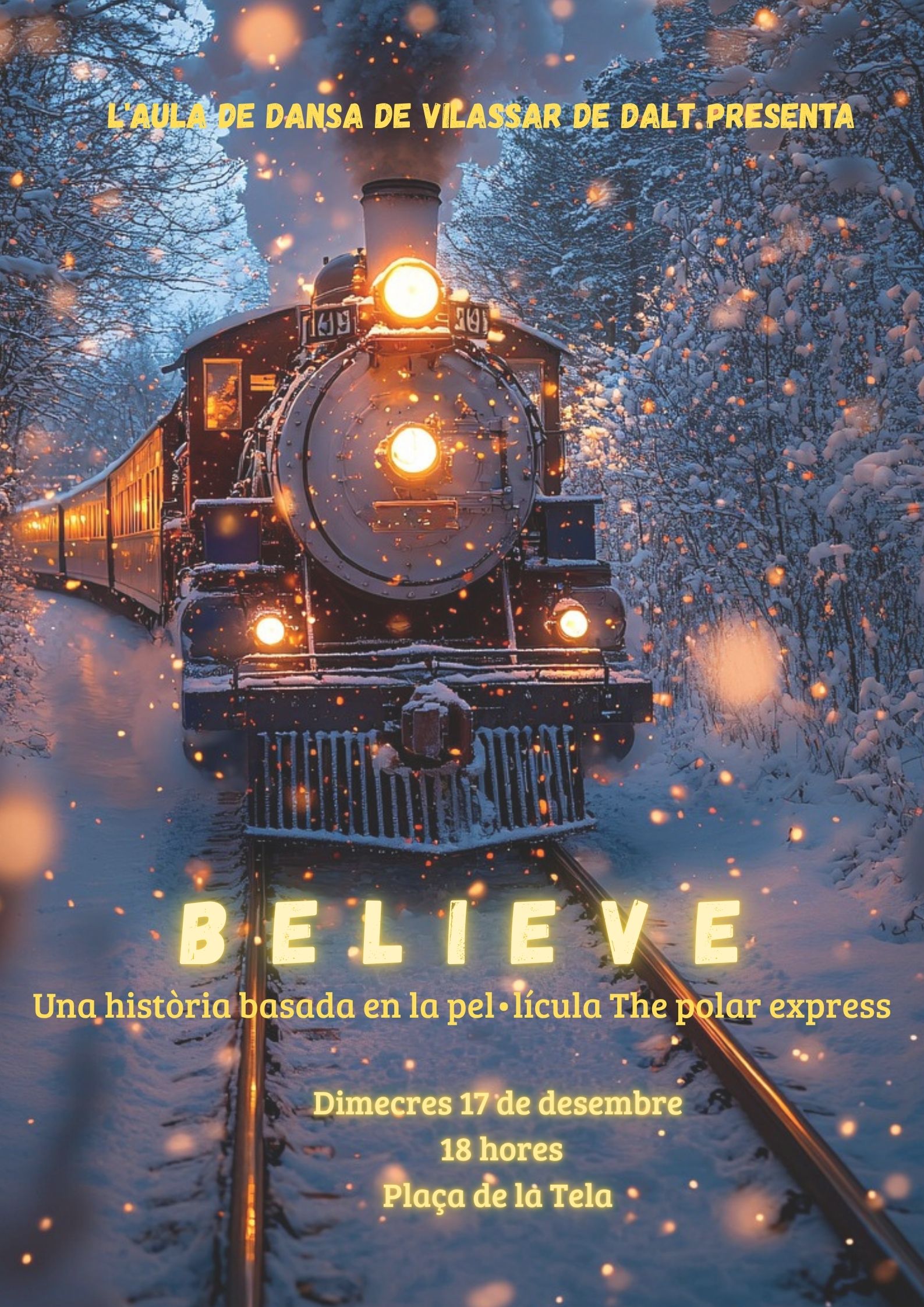 'Believe'. Espectacle nadalenc de l'Aula de Dansa