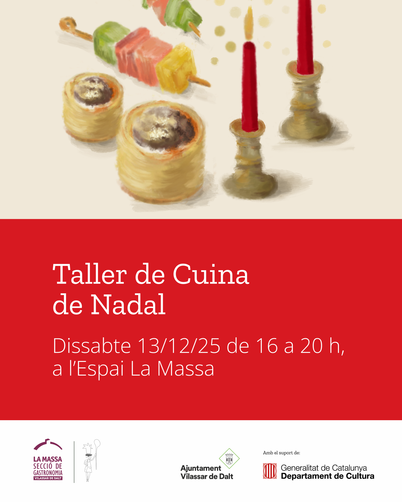 Taller de cuina de Nadal
