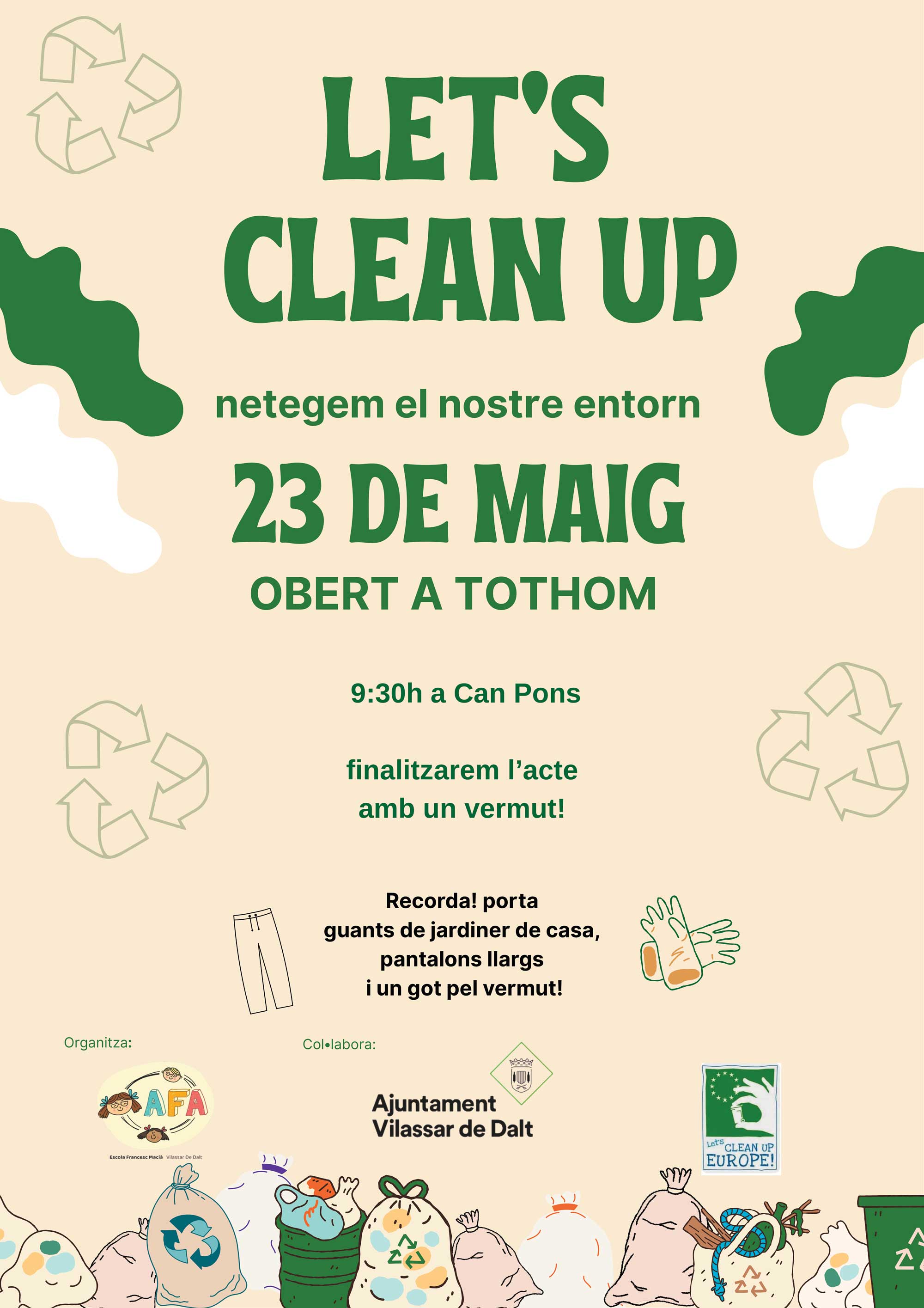 Let's clean up