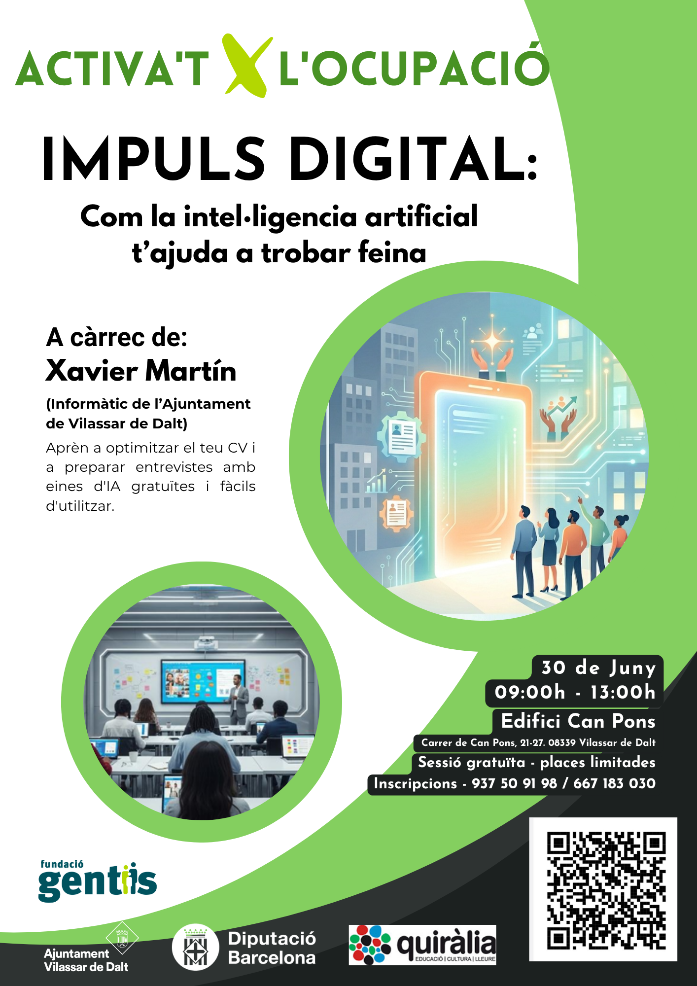 Impuls digital: 'Com la IA t'ajuda a trobar feina'