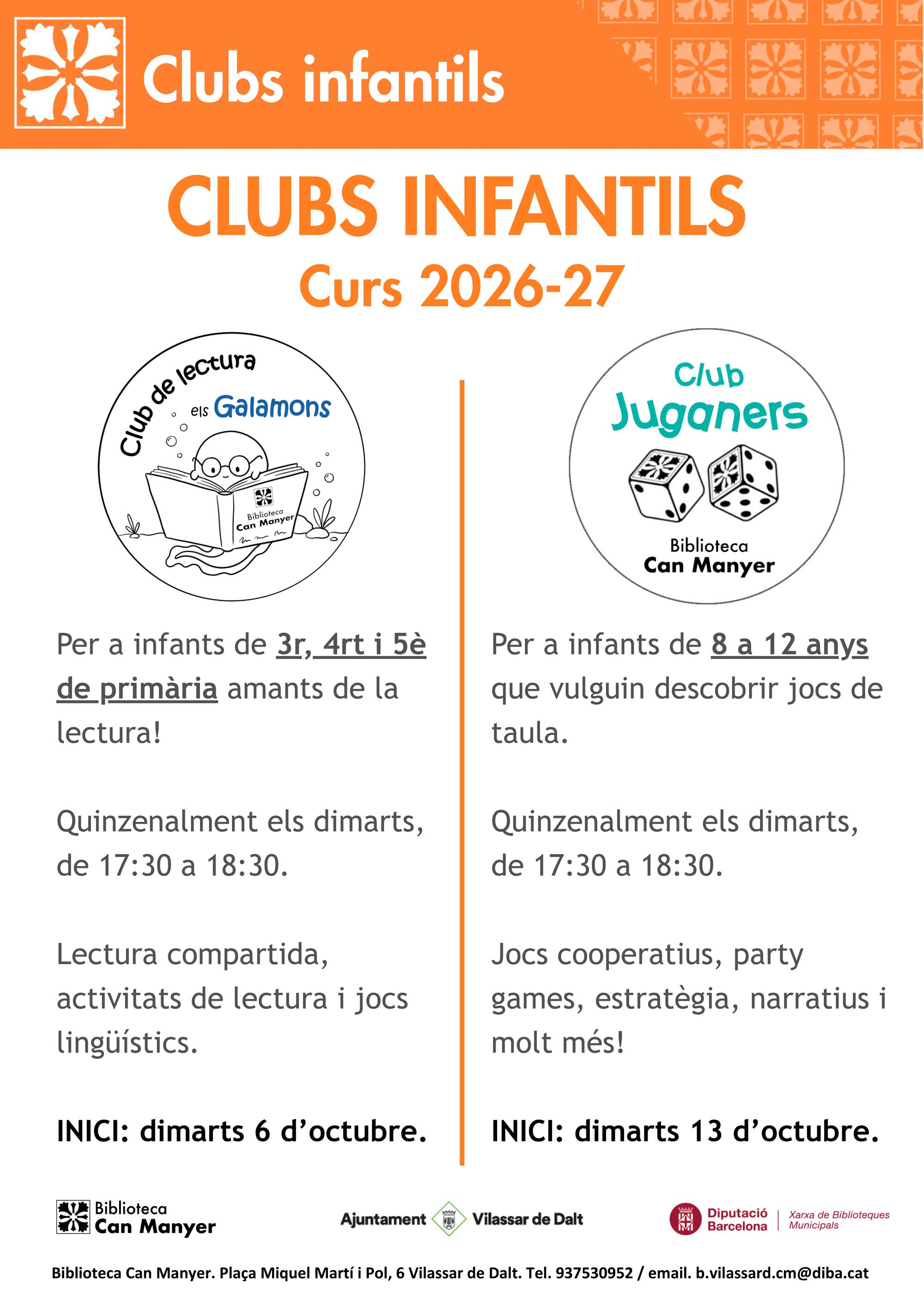 Club de lectura Els Galamons