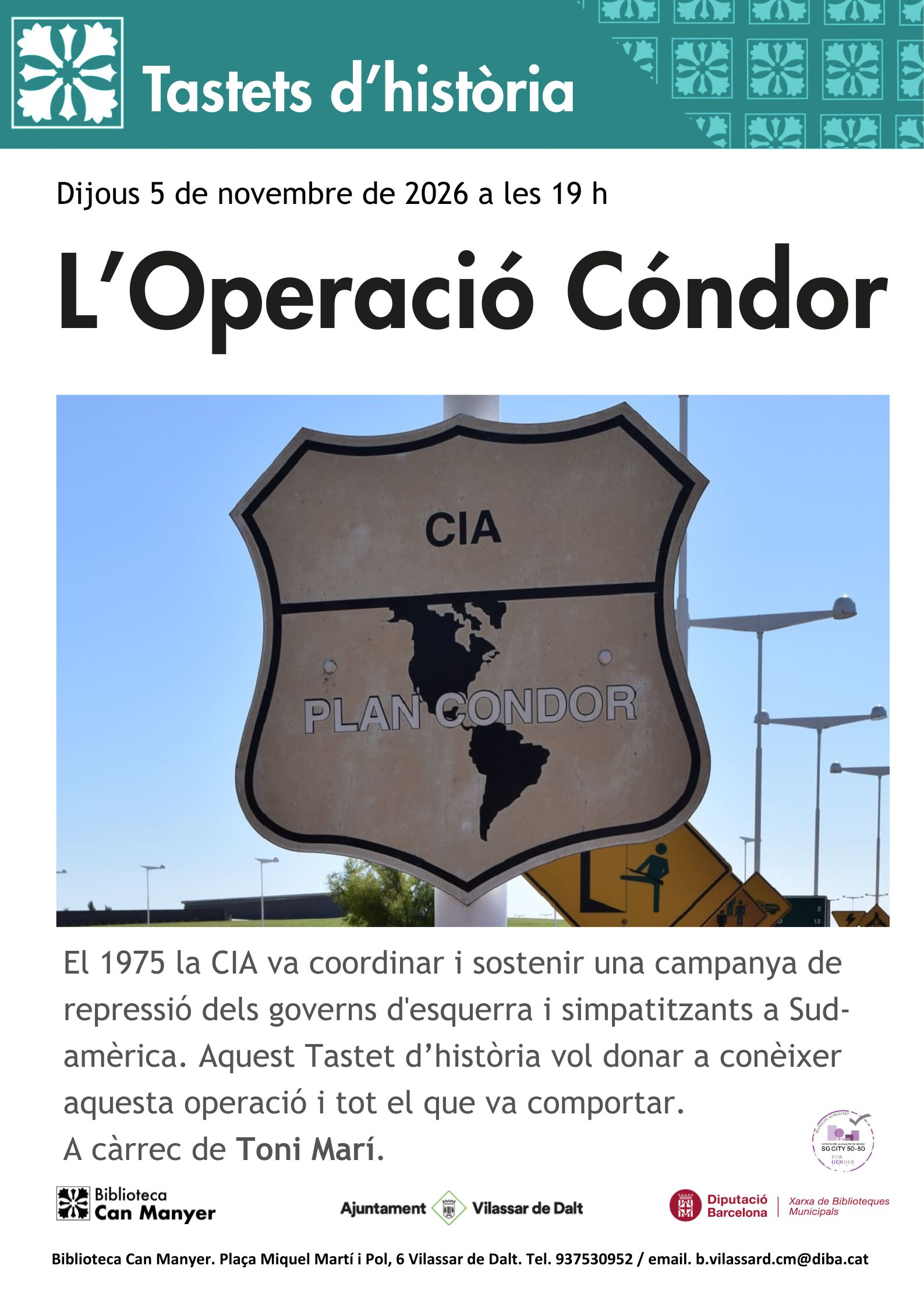 Tastets d'hist&ograve;ria: 'L'operaci&oacute; Condor'