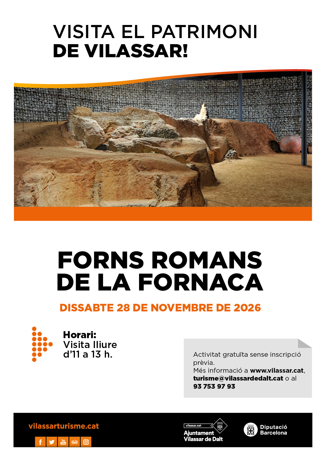 Visita als Forns Romans de La Fornaca