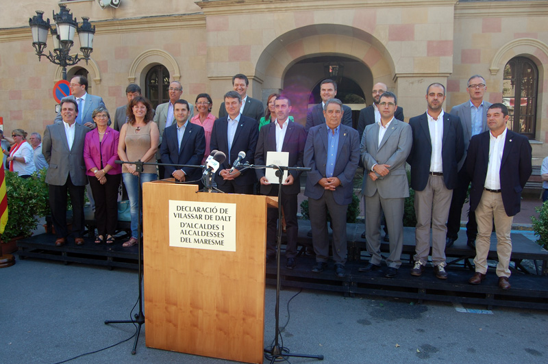 Foto de família. Declaració de Vilassar