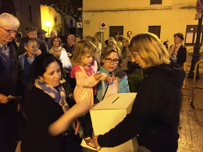 Concentració de suport als imputats del 9N