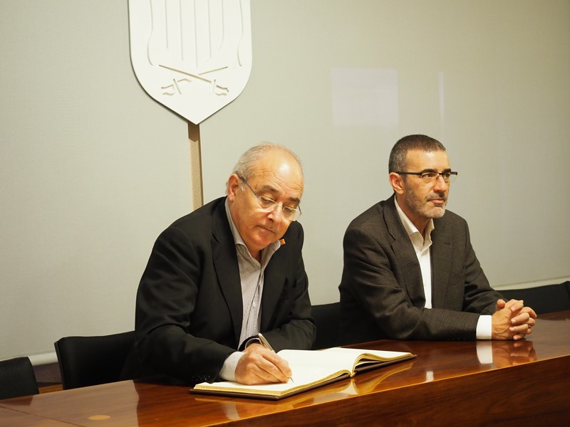 El Conseller, Josep Bargalló, inaugura el curs escolar a Vilassar