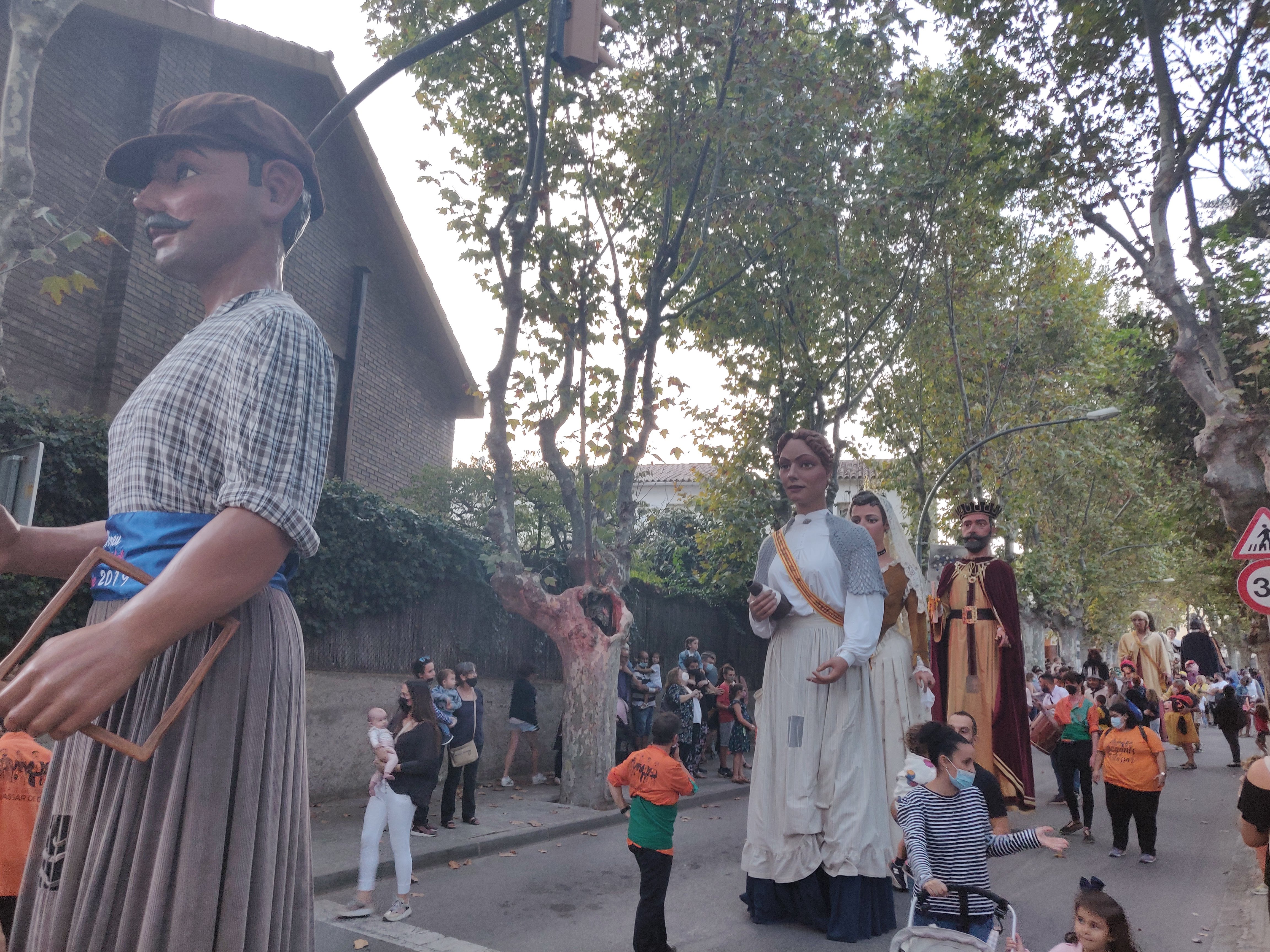 La 30a Trobada del Maresme marca el retorn dels gegants als carrers de Vilassar