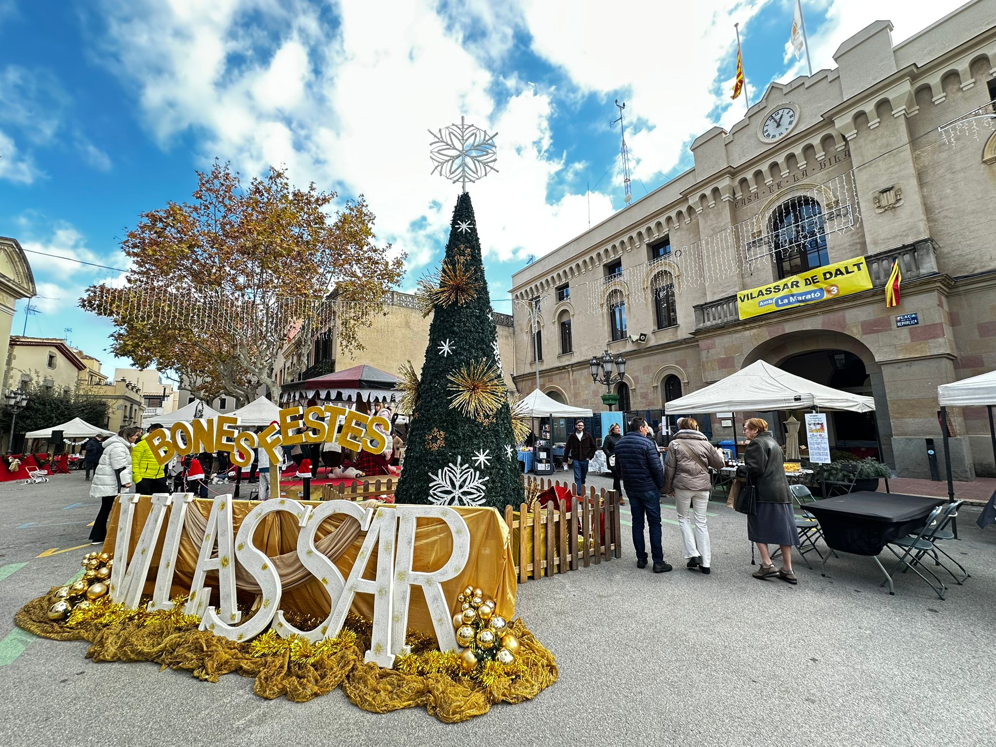 Fira de Nadal del cemerciants de Vilassar 