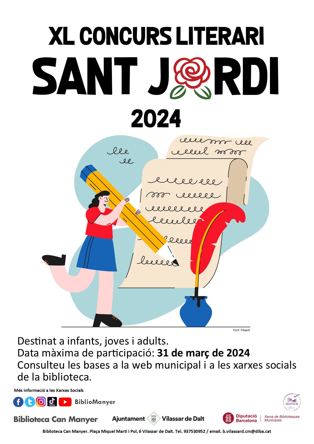 40 anys de Concurs literari de Sant Jordi