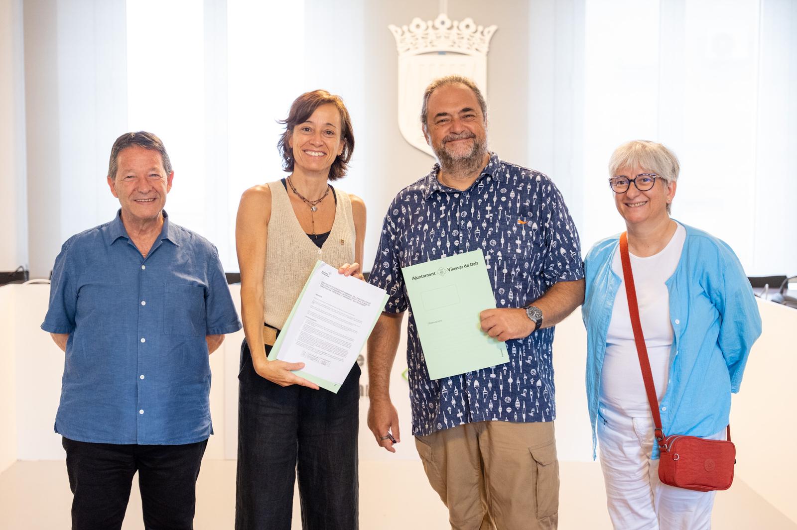 L'Ajuntament i Habitat 3 signen un contracte per a la promoci&oacute; d'habitatges de lloguer assequible per al jovent del municipi 