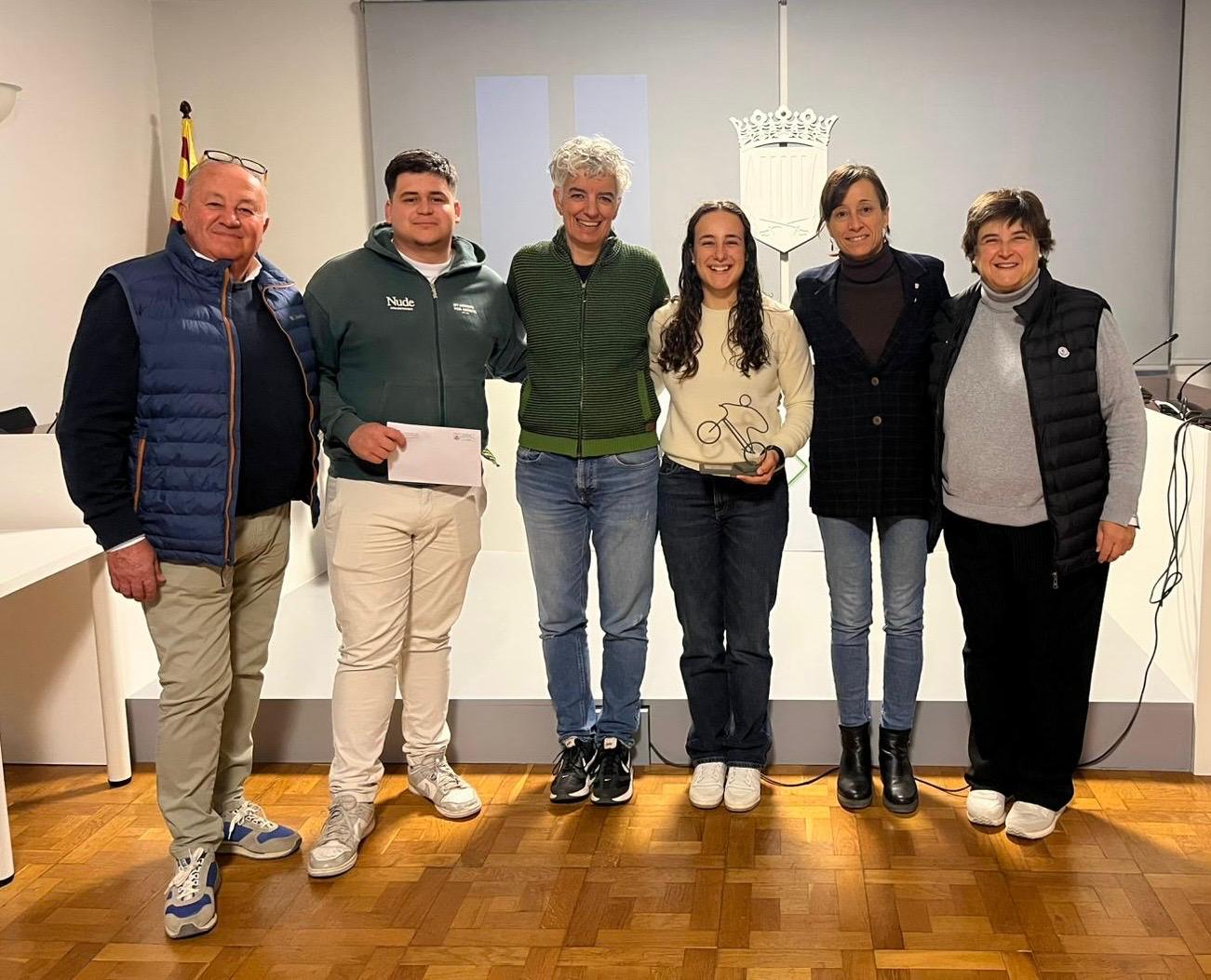 Reconeixement de l'Ajuntament a l'esportista Laia Esquís Casanovas