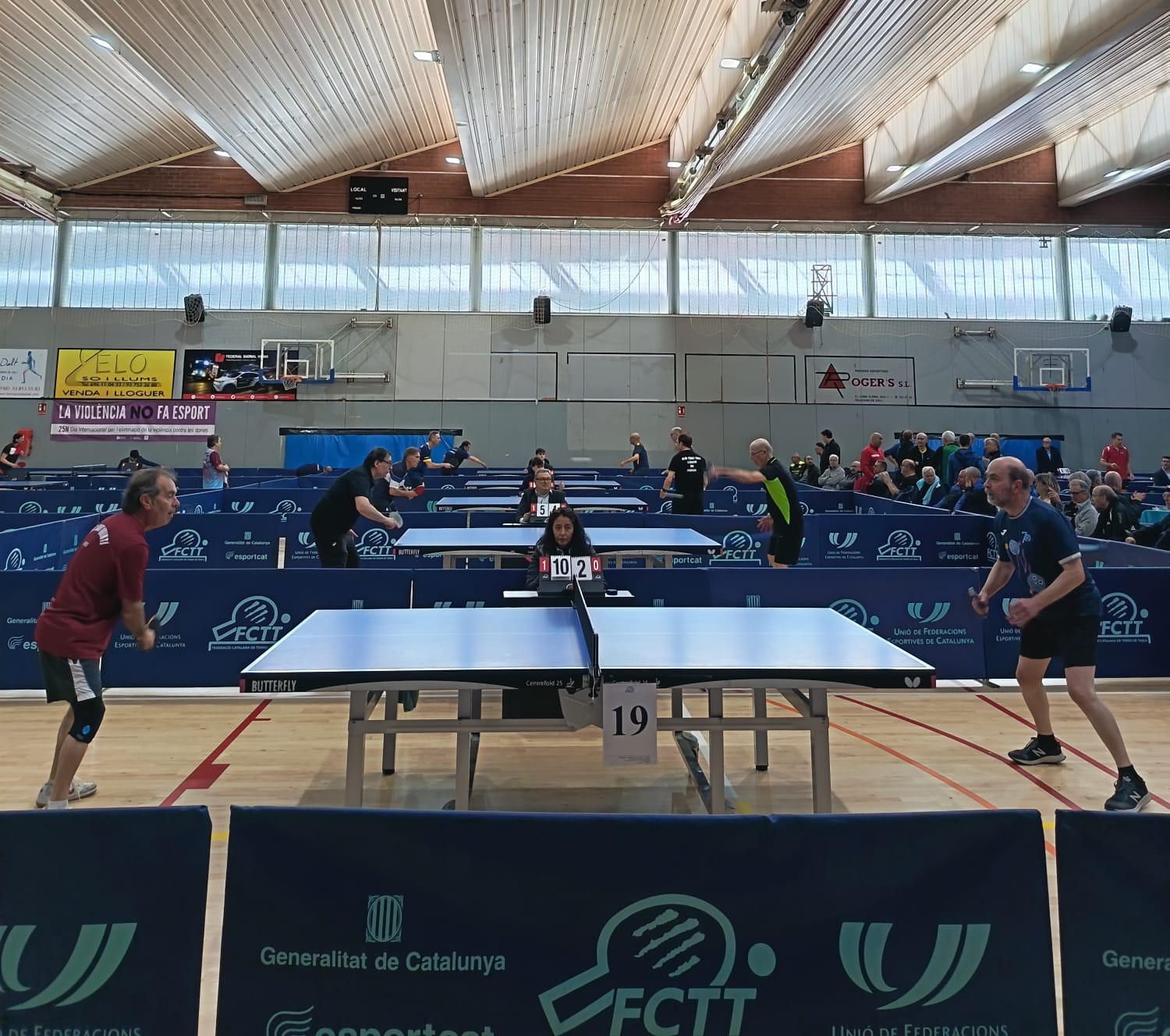 Vilassar de Dalt acull la cita del millor tennis taula m&agrave;ster catal&agrave;